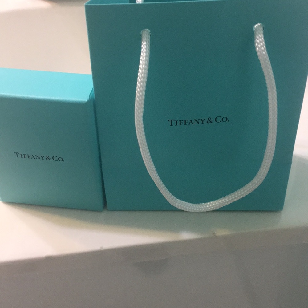 Tiffany and co bag and box